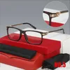 Designer de moda armações ópticas de luxo homens e mulheres quadrados negócios estilo casual forma sunnies óculos emoldurados clássico simples marca ornamental óculos