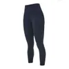 LL женские штаны для йоги с пуш-апами, леггинсы для фитнеса, мягкие спортивные леггинсы с высокой талией и эластичной Т-образной линией HBS8 566