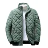 Fall and winter jacket down jacket brand men's soft zipper top Men zippered cotton jacket down autumn Size M-5XL