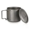 Camp Kitchen LIXada Pot Camping Water Cup Mug Lightweight 750 ml 350 ml Spork utomhus Tabellery 231017