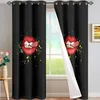 Curtain High Quality Materials Polyester Fabric Blackout Drapes Easy Installation Apartment Bedroom Living Room Washable Curtains