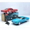 Portabla högtalare Ford Model Car Shaped Blue Tooth Speaker Boom Box Wireless BT Music Bass med TF USB FM Handfree Funktion 231017