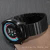 Horlogebanden Yopo 20mm 22mm Roestvrij Stalen Band Zwart Zilver Metalen Band Voor Huawei GT 2 PRO Smart sport Armband