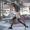 Fasce di resistenza Fascia Boxe Muay Training Set di cinghie elastiche Allenamento in palestra Esercizi Fintess Cintura per la forza delle gambe in vita 231016