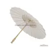 Paraplyer 60st brud bröllop parasoler vitbok skönhet föremål kinesiska mini hantverk paraply diameter 60 cm sn1771707007 droppe leverera dh3ty