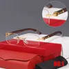 Zeelool Eyeglasses дизайнерские очки для мужчин мужские ретро металлические деревянные солнцезащитные очки жены черные коричневые прозрачные линзы