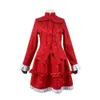 Cosplay Cosplay Anime Shadows House Kate Shadow Costume Wig Kawaii Lolita Short Red Dress Dailydress Hallowen Carnival Party Suit