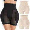 Shapers Femmes Ventre Dentelle Shaper Femmes Culottes Corset Rembourré Cuisse Slim Enhancer Corps Hanche Shapewear Taille Haute Contrôle Lifter Entraîneur Bout À Bout