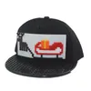 Boll Caps Cartoon Patchwork Baseball Caps Diy Blocks Hats Hip Hop Hat For Män Kvinnliga avtagbara pixlar Dad Hattar Cap barn Vuxna 231016