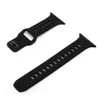 Vierkante Gesp Siliconen Horlogeband Voor Apple Horloge Ultra 49mm 8 7 45mm 41mm Ademend Polsband voor Iwatch 8 7 6 5 4 44mm 40mm