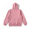 Herrtröjor designer tröjor 480g borstade mänskliga fladdermus flicka rosa plysch tröja för män och kvinnor