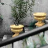 Decorazioni da giardino Vaso da fiori in stile europeo Stampo fai-da-te Colata di vasi bonsai in cemento