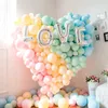 Andra evenemangsfestleveranser 144st Macaron Latex Balloons Pastell Candy Balloons Christmas Wedding Birthday Party Decorations Baby Shower Air Balloons 231017