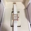 Дизайнерские часы женского мужского модного кварцевого движения квадрат квадратные часы для женщин черные белые любовники смотрят на Montre de Luxe Casual C178