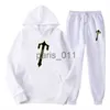 Herenbroeken Trainingspak voor heren Met capuchon 2-delige set Hoodie Sweatshirt Joggingbroek Sportkleding Joggingoutfit 2-delig Sportkleding Trainingspak x1017