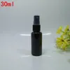 10 ml 20 ml 30 ml 50 ml 100 ml PET -sprayflaskor, alla svarta dimma parfymflaskor, tom atomerflaska, DIY mini provbehållare F1002 Xempa GDLSO