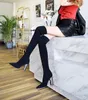 Over-the-knee Boots Metal Heels Women Boots Autumn Winter Shoes Sexy Thigh High Boots Lady Long Boots Plus Size 43