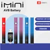 AVB-Knopfbatterie, Direktverkauf ab Werk, AVB Vapes-Batterie mit 4-Stufen-Einstellung für 510 Vape Pen-Kartuschen in Display-Box, 350 mAh, variable Spannung, Vorheizen