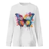 Women's Hoodies 2023 Women Hooded Less Pullover Sweatshirt Sports Casual Loose Top Flower Printing Autumn Winter Female Streetwear