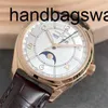 Часы VacherosConstantinns Overseas с автоматическим механизмом Zf Factory Top Clone 99 Неиспользованные Danton Woodland Type Rose Moon Phase 4000E-000R Механические