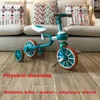 Fietsen Ride-Ons Baby Multifunctionele loopfiets Kinderwagen Pedaal Vierwielig voertuig Walker Tweewielige balansscooter Cadeau voor 1-6 jaar Q231017