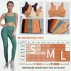 Lu Lu Yoga Jumpsuit Bodysuit Push Up Female Gym fiess Set Plus Size High Elastic Women Pieces Ribbed träna sportuppsättningar Lememm S