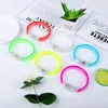 LED Light Up Armband Glow armbands Neon Glisten Light Armband Lysande rekvisita Födelsedagsbröllop Party Supplies Anpassningsbara alfanumeriska