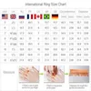 Luxus Titanium Stahlring Gold Silber Rose Drei Schichten Trinity Ringe für Frauen Mädchen Anillos Ehering mit Bag2162