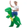 Costume à thème dinosaure Iatable, Costumes de Cosplay de fête pour enfants, vêtements d'animaux pour adultes, Costume d'halloween pour femmes