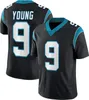 2023 men 9 Bryce Young Brian Burns Football Jersey Sanders Matt Corral Robbie Anderson Sam Mills Jeremy 21 Chinn