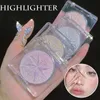 Bronzers Highlighers 4 Colors Highlighter Galaxy Diamond Glitter Highlighter Dust Pigment Loose Powder Contouring Varaktande Face Shimmer Palette Makeup 231016