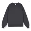 Felpe con cappuccio da uomo Moda oversize Hip Hop Tinta unita Felpa ampia pullover per uomo