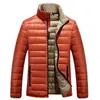 Homens para baixo parkas pato para baixo jaqueta masculina outono inverno casual ultraleve s leve casacos outwear casaco 231017