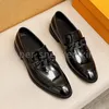 Designers Shoes Men Loafers Genuine Leather Brown black Mens Designer Dress Shoes Slip On Wedding Shoes with box 38-45