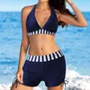 Maillots de bain pour femmes Maillots de bain pour femmes Maillots de bain Débardeur Maillots de bain avec short et soutien-gorge athlétique