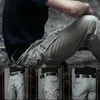 メンズパンツシティミリタリータクティカルパンツ男性戦闘貨物ズボンマルチポケット防水パンツカジュアルトレーニングオーバーオール衣料品ハイキング231017