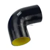 3 76mm 90 graders armbåge Sile Slangrör Turbo Intake Blue Yellow / Black PQY-SH9030-QY Drop Delivery