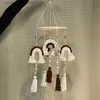 Mobiles# Baby Crib Mobile Rattle Toys Handmade Boho Rainbow Star Tapestry Bed Bell Wind Chime Rattles Newborn Kids Nursery Bedroom Decor Q231017