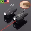 Тактический металл SF XC1 XC2 Scout Light Flashlight с красной точечной лазером для G17 G19 20 мм Picatinny Rail