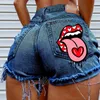 Frauen Jeans Y2K Retro Kurze Europa Und Die Vereinigten Staaten Loch Mode Vier Jahreszeiten Straße Hipster Denim Shorts Weibliche Ins