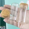 30*60mm 25ml Glass Vials Jars Test Tube With Cork Stopper Empty Transparent Clear Bottles 50pcs/lotgood qty Jchox