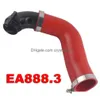 Sile Tubo di Aspirazione Tubo Turbo Ingresso Gomito per Vw Golf Mk7 R Aggiungi V8 Mk3 A3 S3 Tt