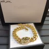 Nuovi 23ss Collana bracciale orecchini pendenti timbro con marchio originale deluxe lettera G girocollo corto 45 cm catena di estensione 5 cm ragazza donna uomo Collana