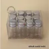 36 pz/lotto 10ml Bottiglia di Vetro Campione Con Tappo In Alluminio 1/3 OZ Vaso Vuoto Contenitori Cosmetici 10g Piccolo Vaso di Imballaggio Riutilizzabilebuona qualità Viot