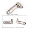 90 graders syresensor Angled adapter Mini Catalytic Converter Check Engine Light Cel Fix O2 Spacer