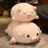 Plush Dolls 40-80 Kawaii Pink Piglet Big Plush Stuffed Animal Pig Soft Doll Giant Sleeping Pillow for Girl Christmas Beauty and Fashion Toy 231016