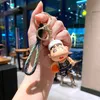 Anime Cute Crayon Shin-chan Skateboard 3D Doll Car Keychain Pendant Bag Pendant Children's Gift