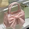 Totes Cross Body Moda Bolsos de mujer Bolsos de verano Bowknot Bolsas de axilas femeninas Bolsa de mensajero de hombro cuadrado para niña dulcestylishhandbagsstore