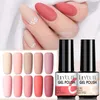 Nail Polish LILYCUTE 7ml UV Nail Gel Polish Autumn Winter Color Semi Permanent Matte Top Coat Needed Soak Off UV LED Nail Art Gel Varnish 231016