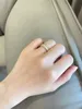 Vintage Band Rings Van Clee Brand Designer Copper Full Crystal Wedding Ring For Brides Engagement Ring With Box Party Gift For Women Jewelry